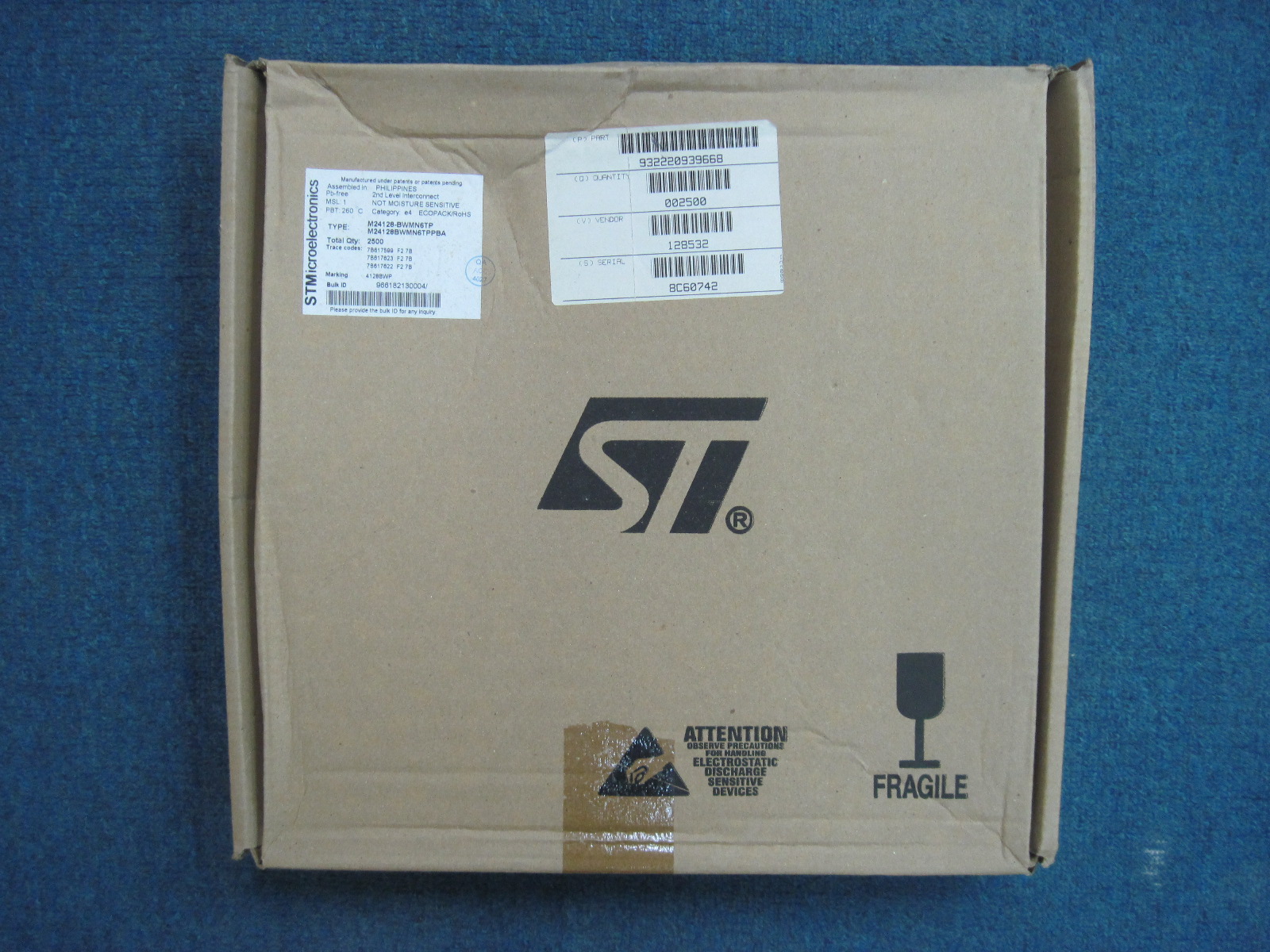 ST brand electronic components