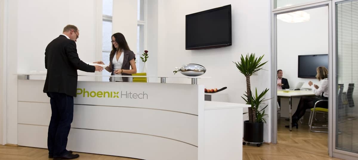 Phoenix Hitech Reception area